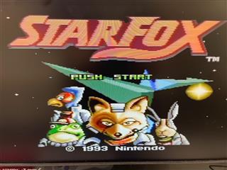 STARFOX SUPER NES SNES GAME CARTRIDGE CART ONLY TESTED WORKS!